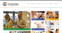 Desktop Screenshot of citycollegeofacupuncture.com
